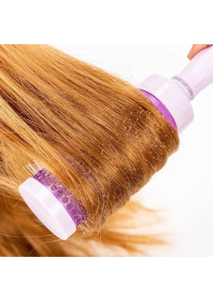 Nieuwe 1/4 Adet Naylon Saç Fırçası Anti-Statische Hittebestendig Ronde Haar Kam Drogen Curling Kapper Aksesuarları Diy Thuis 2 # (Yurt Dışından) modelleri