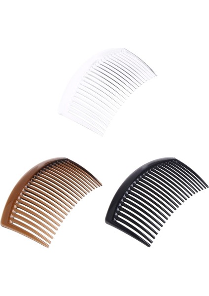 5 Adet/takım El Yapımı Tarak 23 Diş Plastik Şapkalar Saç Aksesuarları Kadın Dıy Klip (Yurt Dışından)