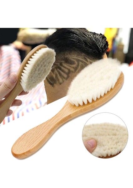 Erkek Kırık Saç Süpürme Retro Yağ Kafa Temizleme Fırçası Kuaförlük Bebek Banyo Fırçası Saç Stilisti Kesim Saç Temizleme Yün Fırçası (Yurt Dışından) fiyatları
