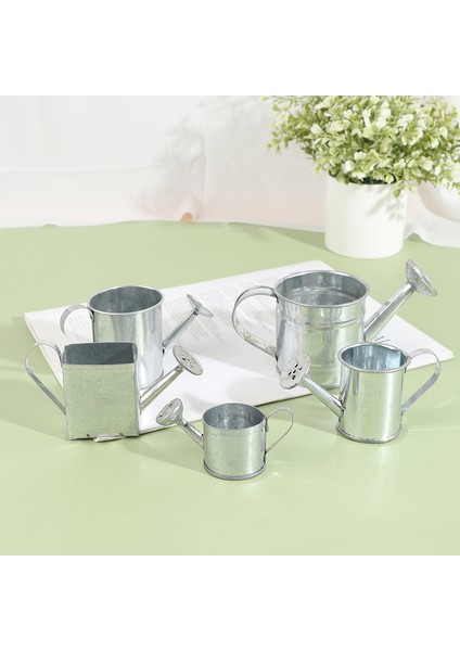 Dollhouse Minyatür Metal Sulama Kabı Model Dollhouse Dekorasyon Aksesuarları (Yurt Dışından) modelleri