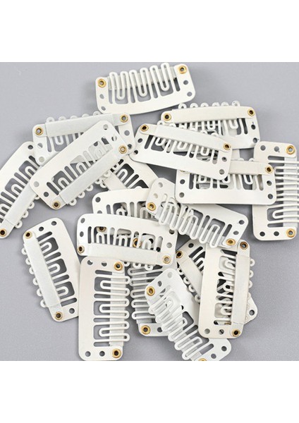 Diş Saç Uzatma Klipsi Çok Fonksiyonlu Saç Uzatma Klipsi Seti 20 32MM Kauçuk Uçlu 7-Diş Kadın Saç Parçaları Peruk Kendin Yap Saç Modelleri (Yurt Dışından) fırsatları