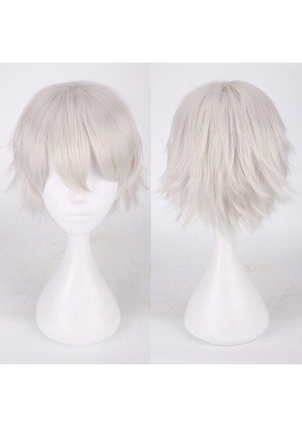 Dış Ticaret Avrupa ve Amerika Cosplay Anime Peruk Evrensel Renk Harajuku Anti-Kaldırma Erkek Kısa Saç Anti-Kaldırma Tarzı (Yurt Dışından) modelleri