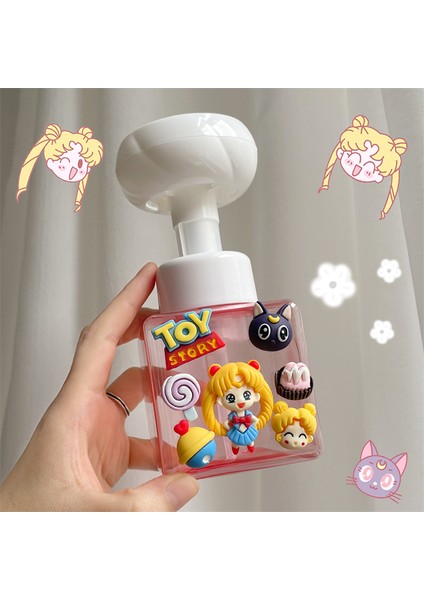 Karikatür Çiçekler Banyo Sabunluk Pompalı Şişe Ev Ins Şeker Plastik Sevimli Çocuk Yetişkin Basın Şişe Losyon Şişesi 350 ml (Yurt Dışından) fiyatları