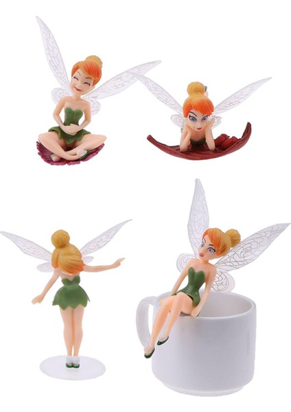 Adet Peri Minyatür Heykelcik Dollhouse Bahçe Dekorasyon Güzel Oyuncaklar (Yurt Dışından)