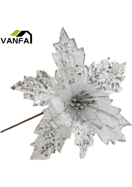 Noel Dekorasyonu Poinsettia Yapay Bitkiler Ev Partisi Dekorasyonu (Yurt Dışından) fiyatları