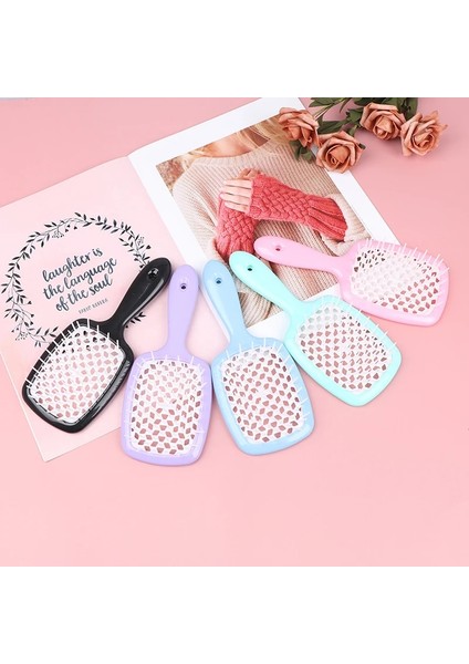 Tarak Saç Tarağı Kare Spa Masajı Penye Saç Ekler Taraklar Anti-Statik (Yurt Dışından) fiyatları