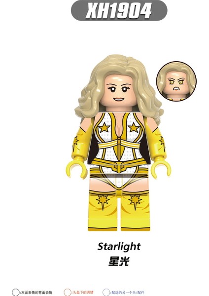 Tek Satış Boys Figürleri Yapı Taşları Homelander Starlight Kraliçe Maeve A-Train Minifigures Çocuk Boys Koleksiyonu Hediyelik Oyuncaklar X0337 Için Tuğlaları Birleştirin (Yurt Dışından) modelleri