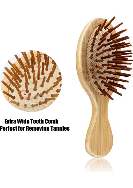 Yastık Saç Derisi Saç Fırçası Kaybı Bambu Fırça Bakım Tarak Profesyonel Sağlıklı (Yurt Dışından) indirimleri