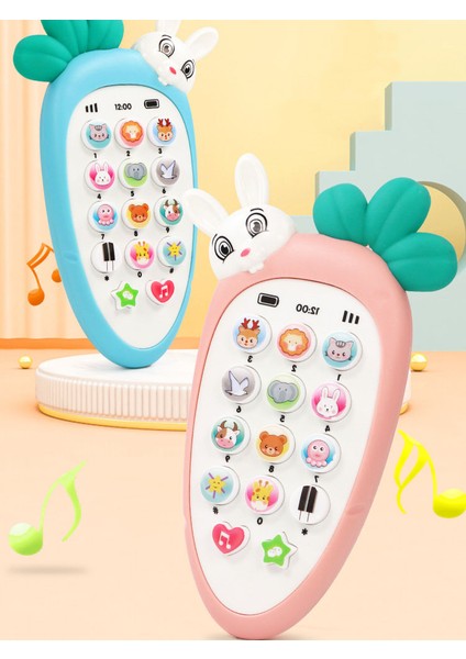 Bebek Müzikal Ninni Iki Dilli Telefon Oyuncak Ingilizce Çin Havuç Zürafa Çilek Cep Telefonu Bebek Çocuk Telefonu Öğrenme Eğitici Oyuncak (Yurt Dışından) indirimleri