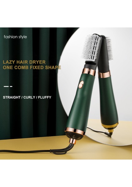 Kıvırcık Saçlar ve Düz Saçlar Için 220V Üçü Bir Arada Sıcak Hava Tarağı Çift Kullanımlı Saç Tarağı Anyon Saç Kurutma Makinesi Kıvırma Çubuğu (Yurt Dışından) fiyatları