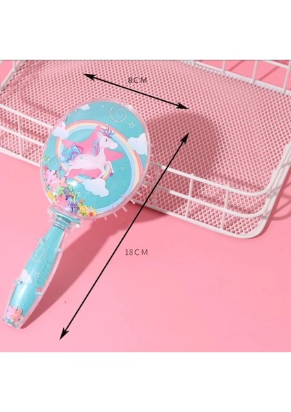 Yuvarlak Şekil Payetler Anti-Düğüm Dolaşmayan Saç Fırçası Karikatür Hava Yastığı Masaj Kıvırcık Saç Fırçası Tarak Bebek Kız Aksesuarları Için (Yurt Dışından) fiyatları