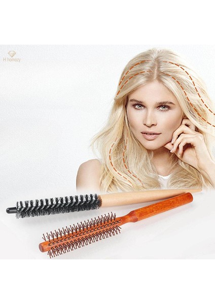 Erkek Kadın Fön Ev Kullanımı Için Küçük Yuvarlak Saç Fırçası Rulo Saç Taraklar (Yurt Dışından)