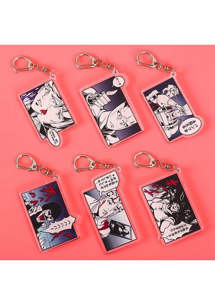Anime Jojos Tuhaf Macera Anahtarlık Kujo Jotaro Kakyouin Noriaki Yoshikage Akrilik Anahtarlık Çanta Kolye Koleksiyonu Hediye (Yurt Dışından) fiyatları