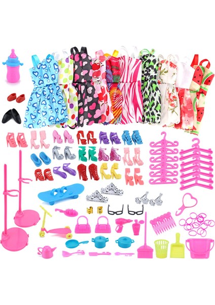 Bebek Giydirme Elbiseler Elbiseler Aksesuarlar Barbie Bebek Için Parti Kıyafetleri (Yurt Dışından)