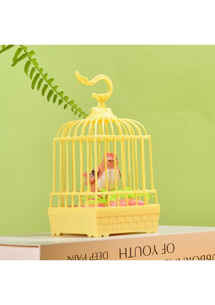 Childrenworld Kuş Kafesi Oyuncak Uzun Pil Ömrü Ses Kontrolü Kuş Elektronik Pet (Yurt Dışından) modelleri
