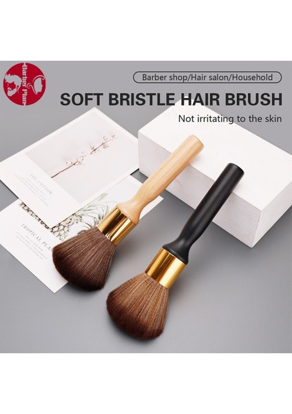 Saç Fırçası Boyun Yüz Duster Kuaförlük Saç Kesme Temizleme Fırçası Profesyonel Berber Salonu Aksesuarları Kuaförlük Aracı (Yurt Dışından)