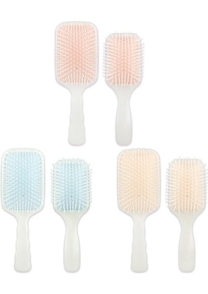 Şeker Renkler Uzatma Kare Şekli Saç Düzleştirici Saç Fırçası Hava Yastığı Dolaşık Açıcı Masaj Abs Saç Fırçası (Yurt Dışından) fiyatları