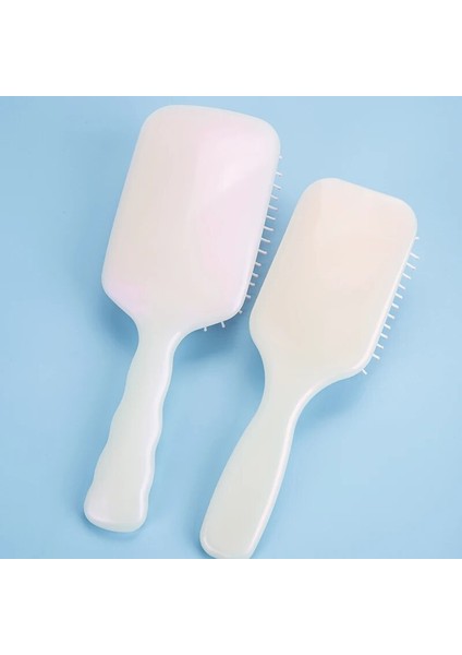 Şeker Renkler Uzatma Kare Şekli Saç Düzleştirici Saç Fırçası Hava Yastığı Dolaşık Açıcı Masaj Abs Saç Fırçası (Yurt Dışından) indirimleri