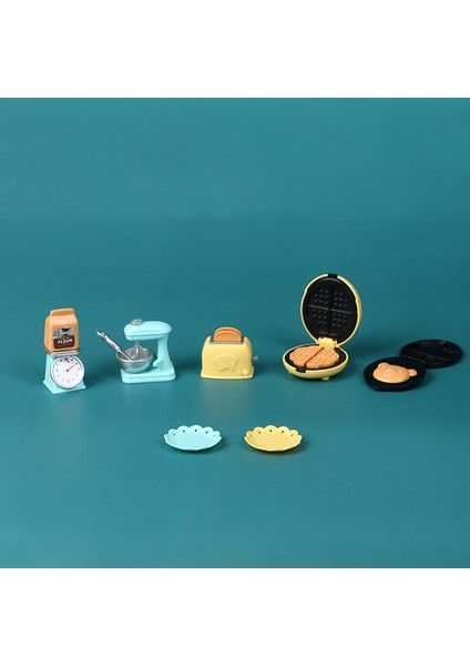 1/12 Dollhouse Minyatür Mutfak Seti Ekmek Makinesi Blender Elektronik Terazi Cologo (Yurt Dışından) indirimleri