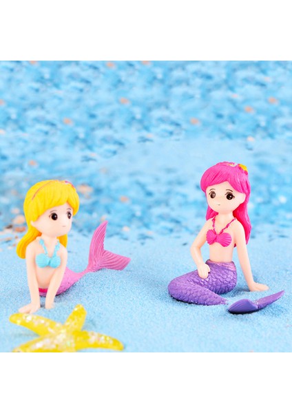 Denizkızı Dıy Mini Minyatür Heykelcik Bahçe Dollhouse Dekor Mikro Peyzaj (Yurt Dışından) fırsatları