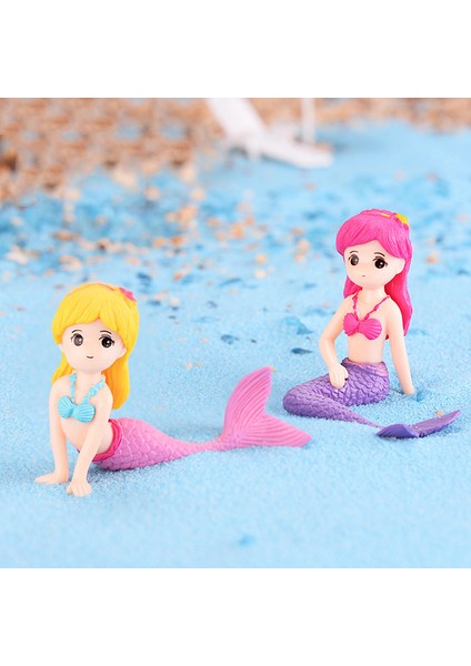 Denizkızı Dıy Mini Minyatür Heykelcik Bahçe Dollhouse Dekor Mikro Peyzaj (Yurt Dışından) indirimleri