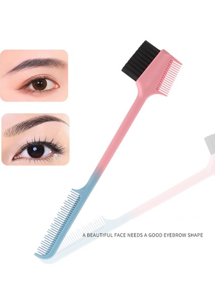 1pc Çift Taraflı Kenar Kontrolü Saç Tarak Şekillendirici Kaş Penye Aracı Yao Store (Yurt Dışından)