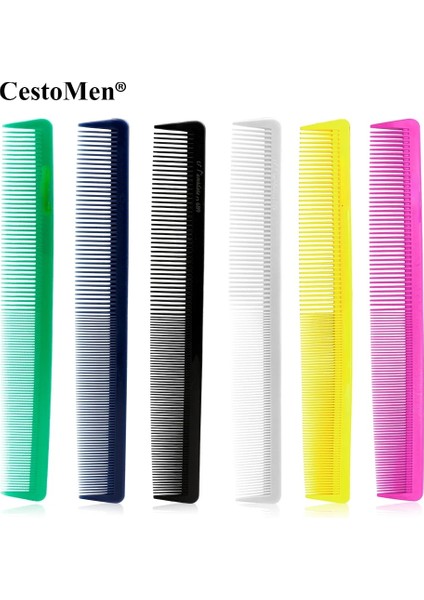 Cestomen Pro 1 Adet Berber Saç Kesme Tarağı 689 Klasik Kuaförlük Kesim Tarak Uzun Saçlar Için Dayanıklı Kuaför Tarak Şekillendirici (Yurt Dışından)