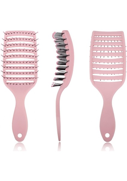 Orijinal Fırça Büyük Kavisli Tarak Saç Tarak Kıvırcık Saç Kaburga Şekillendirici Masaj Makyaj Büyük Plaka Tarak Saç Güzellik Araçları Saç Tarak (Yurt Dışından)