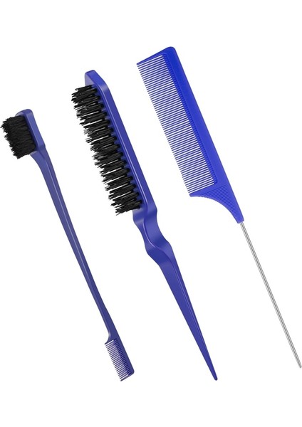 Bk-Diş Fırçası Tipi Kaş Fırçası Taraklar Kolay Kullanım Pratik Saç Şekillendirme Araçları Güzellik Çift Taraflı Kenar Kontrol Saç Tarağı (Yurt Dışından) modelleri