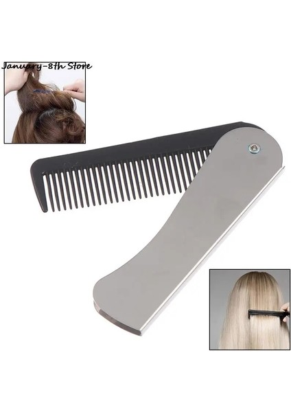 Draagbare Katlanır Cep Kammen Voor Mannen Olie Hoofd Draagbare Baard Kammen Haar Şekillendirici Ürün Kammen Voor Man Vrouwen (Yurt Dışından) fiyatları