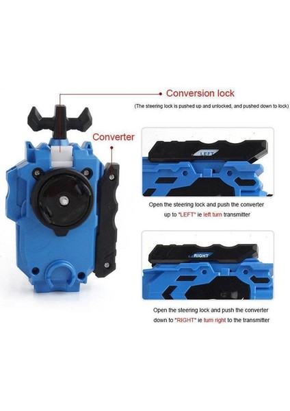 Beyblade Burst Ripcord String Bey Başlatıcı Lr Başlatıcı Kavrama Beylauncher (Yurt Dışından) modelleri