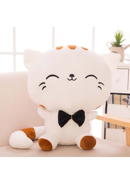 20 cm Sevimli Kawaii Büyük Yüz Kedi Peluş Bebek Oyuncakları Yumuşak Bebek Yastık Kanepe Yastık Kız Hediye Çocuklar Parti Dekor Doldurulmuş Hayvanlar (Yurt Dışından) modelleri