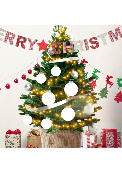 Helloworld Noel Topu Dekorasyonu Hafif Kırılmaz Noel Topları (Yurt Dışından) indirimleri