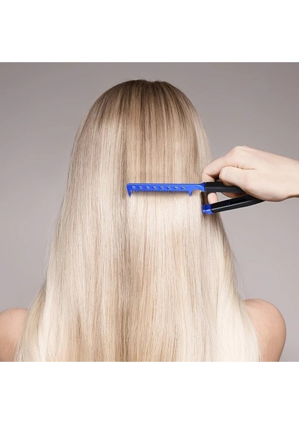 Düz Tarak Doğrultma Tarak Salon Saç Fırçası Tarak Kuaförlük Şekillendirici Düzleştirici V-Şekilli Düz Kabarık ve Düz (Yurt Dışından) indirimleri