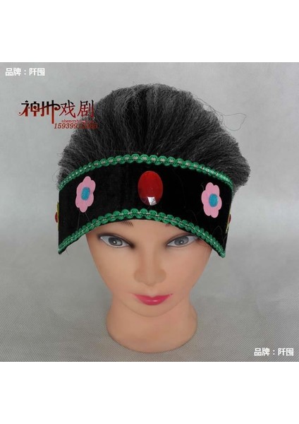 Yaşlı Bayan Peruk Eşi Golf Sopası Kılıfı Drama Malzemeleri Headdress Sahne Performansı Gösterisi Büyükanne Peruk Çöpçatan Kafa Kapağı (Yurt Dışından) modelleri