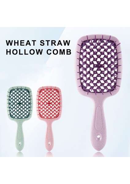 Geniş Dişler Karışık Saç Tarak Kadın Saç Derisi Masaj Tarak Saç Fırçası Oymak Saç Fırçası Ev Salon Kuaförlük Şekillendirici Aracı (Yurt Dışından) fiyatları