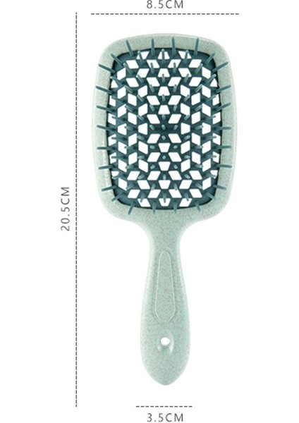 Geniş Dişler Karışık Saç Tarak Kadın Saç Derisi Masaj Tarak Saç Fırçası Oymak Saç Fırçası Ev Salon Kuaförlük Şekillendirici Aracı (Yurt Dışından) fırsatları