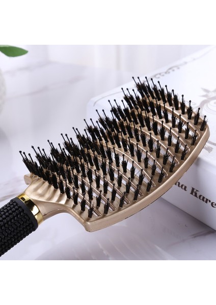 Sihirli Saç Tarak Kadın Masaj Tarak Anti-Statik Saç Derisi Masaj Tarak Düz Kıvırcık Saç Fırçası Saç Kuaförlük Şekillendirici Araçları (Yurt Dışından) indirimleri