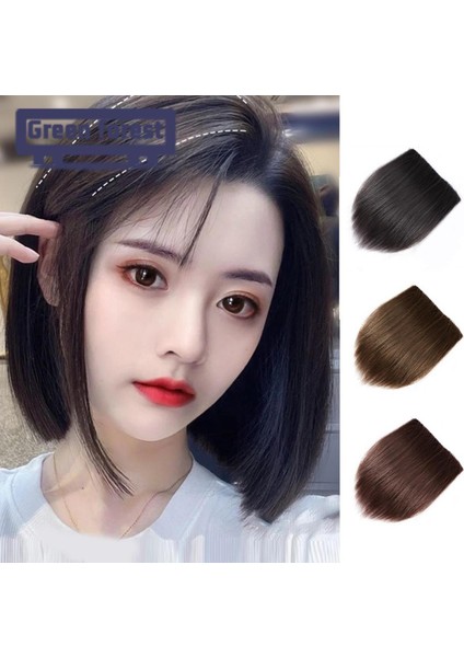 Yeşil Orman Peruk Saç Yastığı Kabarık Peruk Parçası Yastığı Saç Uzatma (Yurt Dışından)