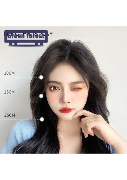 Yeşil Orman Peruk Saç Yastığı Kabarık Peruk Parçası Yastığı Saç Uzatma (Yurt Dışından) indirimleri