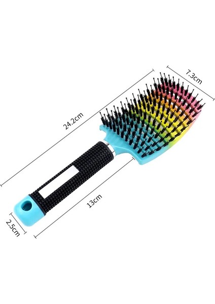 Saç Fırçası Saç Derisi Masaj Tarak Saç Fırçası Kıl Naylon Kadın Islak Kıvırcık Detangle Saç Fırçası Salon Kuaförlük Şekillendirici Aracı (Yurt Dışından) modelleri