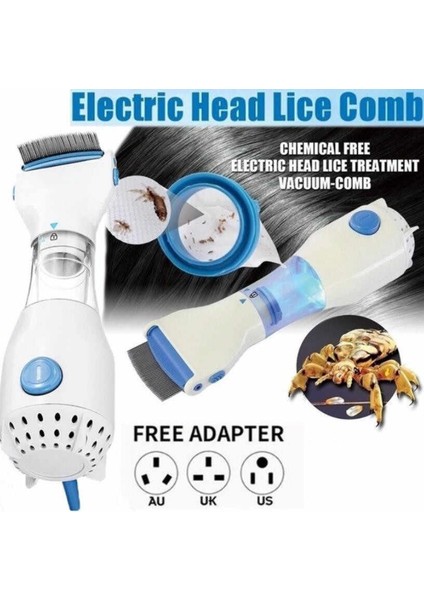 V-Tarak Baş Biti Giderme - Beyaz ve Mavi (Yurt Dışından) modelleri