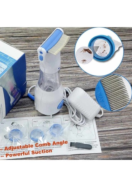 V-Tarak Baş Biti Giderme - Beyaz ve Mavi (Yurt Dışından) indirimleri