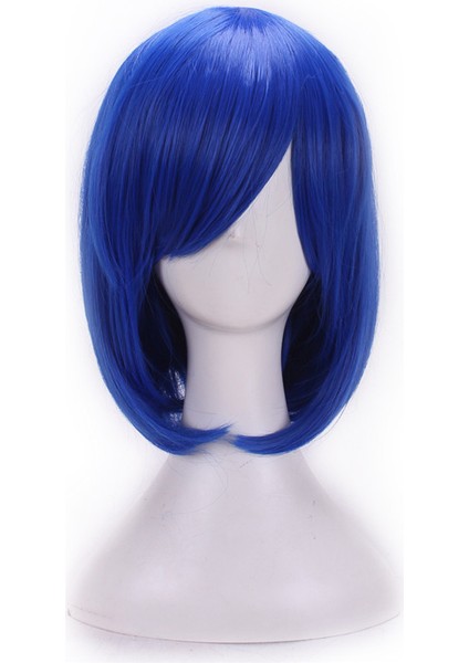 Avrupa ve Amerikan Modası Kadın Kısa Düz Saç Peruk Bobhaircut Kafa Kapağı Patlama Anime Peruk Evrensel Kimyasal Elyaf Yüksek Sıcaklık Fiber Dış Ticaret (Yurt Dışından) indirimleri
