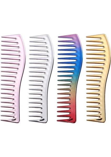 1 Adet Saç Tarağı Yapışmaz Saç Berber Aksesuarları Büyük Geniş Saç Fırçası Düzleştirici Moda Pürüzsüz Saç Kuaförlük Aksesuarları (Yurt Dışından)