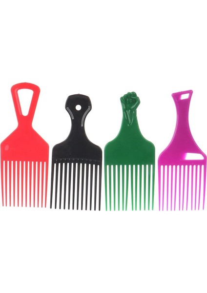 Adet Geniş Diş Fırçası Seçim Tarak Çatal Saç Fırçası Ekleme Saç Toplama Tarak Plastik Dişli Tarak Kıvırcık Afro Saç Şekillendirici Araçları (Yurt Dışından) modelleri