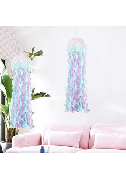 Helloworld Denizanası Fener Yaratıcı Şekil Denizkızı Asılı Denizanası Kağıt Fener (Yurt Dışından) modelleri