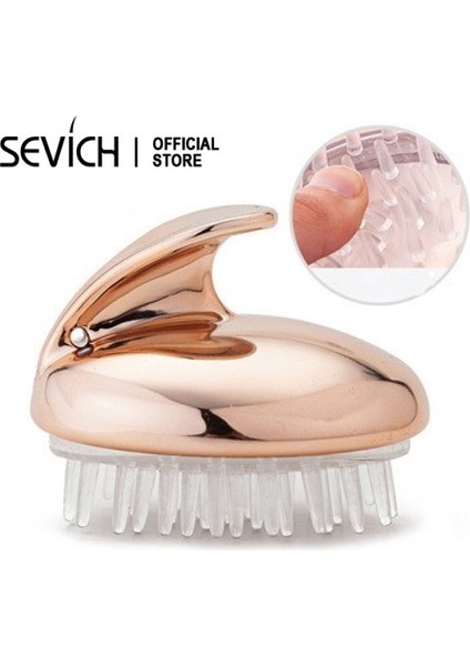 Sevıch Şampuan Tarak Silikon Masaj Fırçası (Yurt Dışından) indirimleri