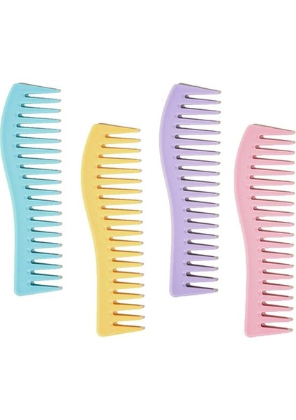 Saç Tarak Yapışmaz Saç Berber Aksesuarları Büyük Geniş Saç Fırçası Düzleştirici Moda Pürüzsüz Saç Kuaförlük Aksesuarları (Yurt Dışından)