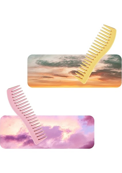 Saç Tarak Yapışmaz Saç Berber Aksesuarları Büyük Geniş Saç Fırçası Düzleştirici Moda Pürüzsüz Saç Kuaförlük Aksesuarları (Yurt Dışından) modelleri